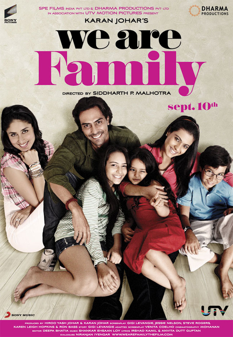 Bollywood-ish blog: We Are Family