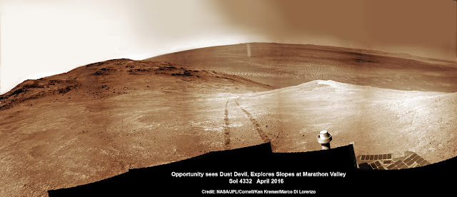 Redemoinho em Marte - Opportunity - NASA