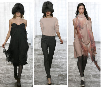 My favourite looks from the runway...Autumn/Winter 08/09