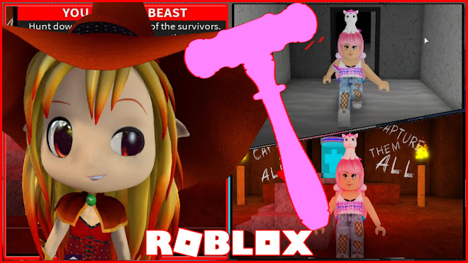 roblox flee the facility gameplay the evil beast unicorn