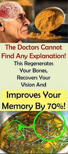 The Doctors Cannot Find Any Explanation! This Regenerates Your Bones, Recovers Your Vision And Improves Your Memory By 70%!