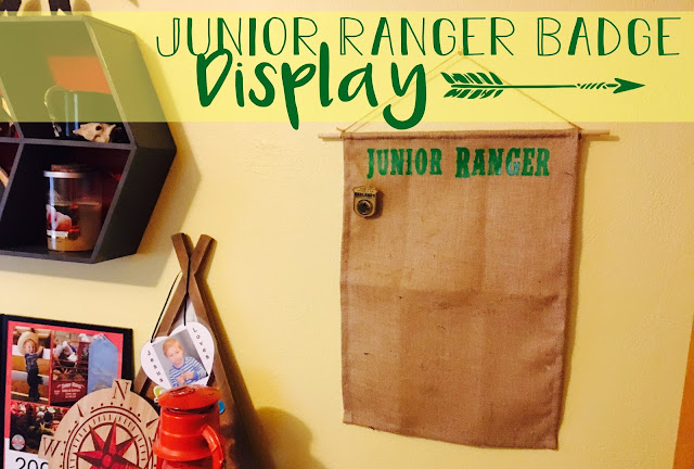 Junior Ranger Badge Display