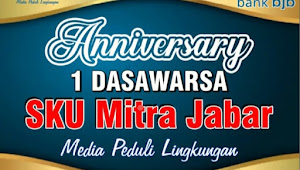 Mempererat Tali Silahturahmi Media SKU  mitra Jabar Gelar Anniversary Ke 1 Dasawarsa  di kota bandung