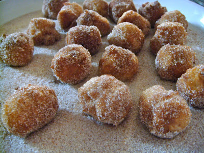 Mini farm stand buttermilk doughnut holes