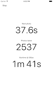 Triggy: Intervalometer for WiFi enabled Canon DSLRs Running