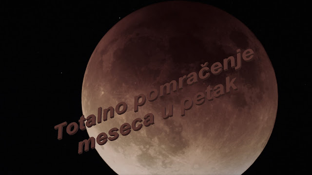 Totalno pomračenje meseca u petak