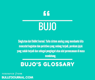 bujo adalah bullet journal