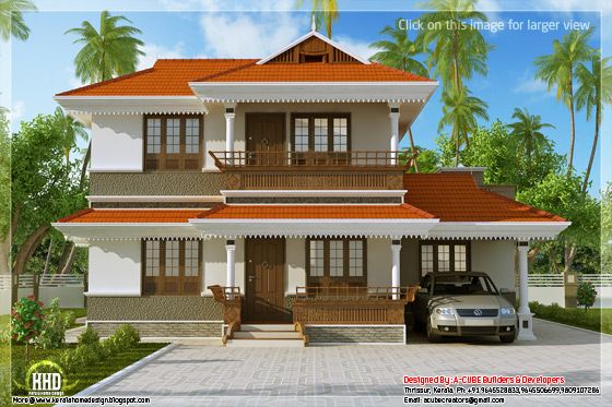 Kerala model home plan