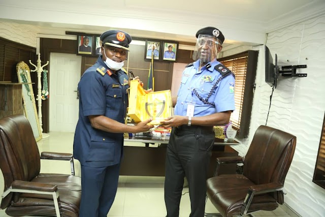 LAGOS POLICE COMMISSIONER SOLIDIFIES SYNERGY WITH NEW AIR FORCE COMMANDER