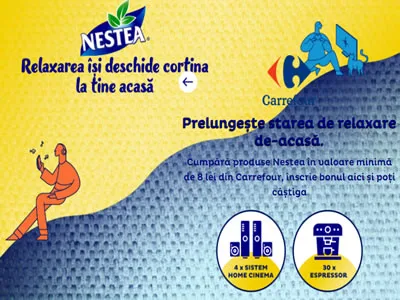 concurs Nestea din Carrefour