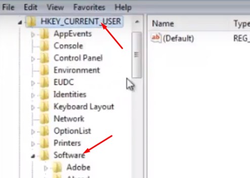 HKEY_CURRENT_USER