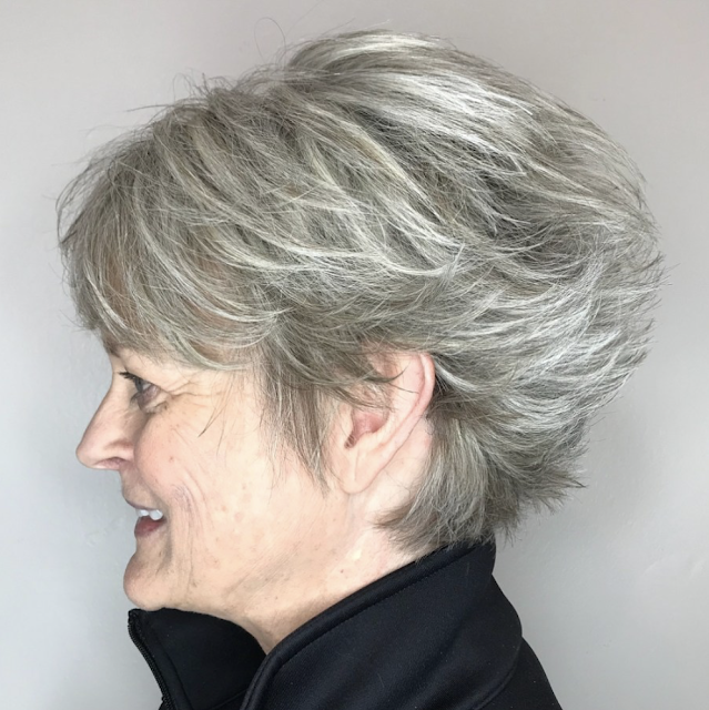 short hairstyles for over 50 fine hair 2019