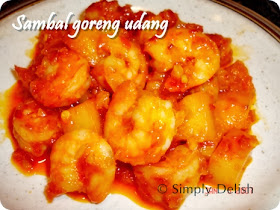 Sambal Goreng Udang Asam