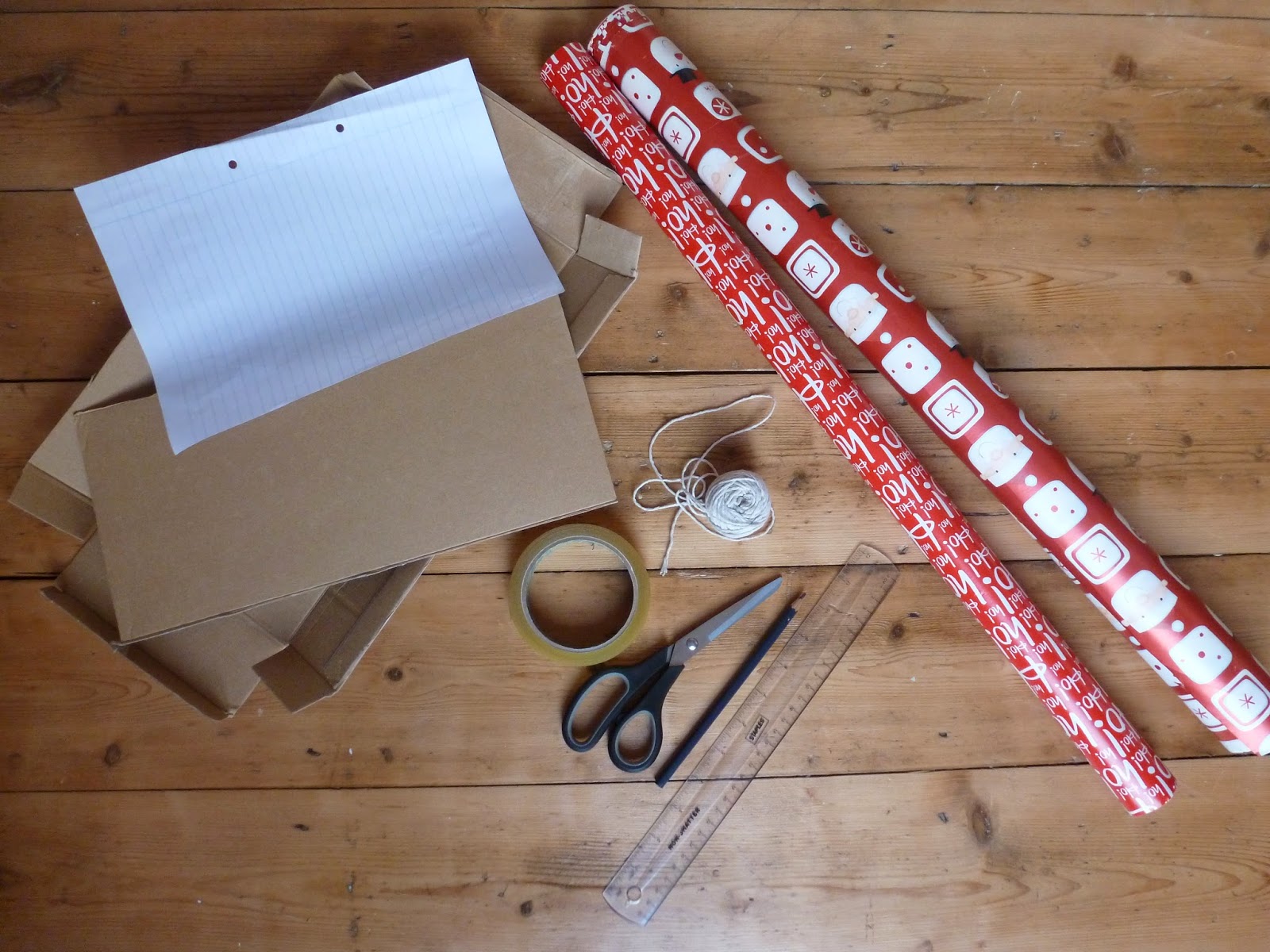 DIY easy christmas bunting