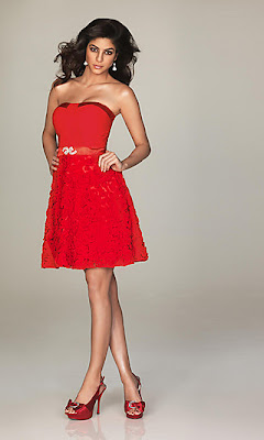 Short Strapless Homecoming Dress by Allure