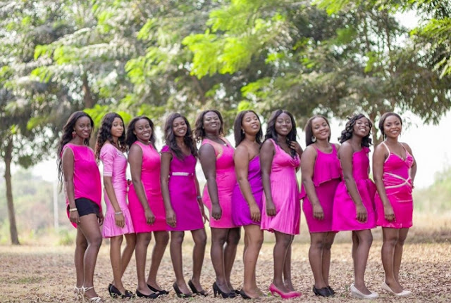 10 For Miss Pink Ghana Pageant