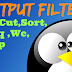 Output filters: &&,cut , Sort Uniq and Grep