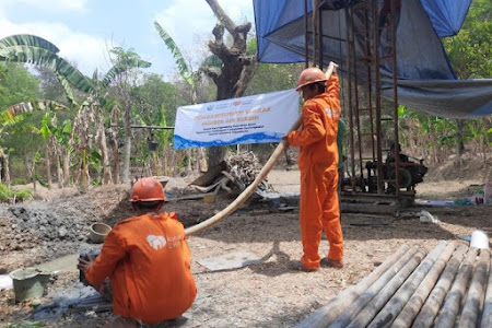 Antipasi Dampak Kekeringan, Rumah Zakat Membangun Sumur Bor di Dusung Karangpadang