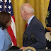 WATCH: Kamala Harris Appears To Have To Remind Joe Biden To Talk About Florida Building Collapse