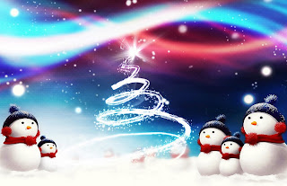 Free Snowman Christmas Card