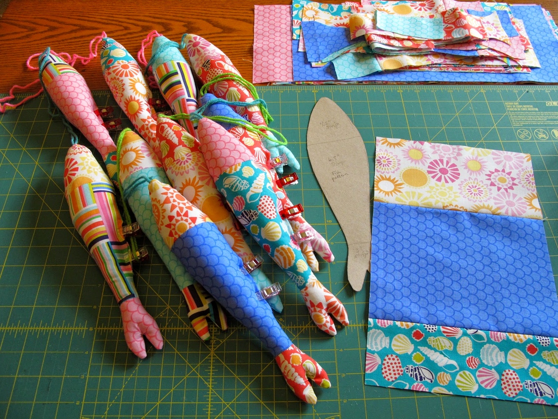 Fabric Fish Tutorial ~ DIY Tutorial Ideas!