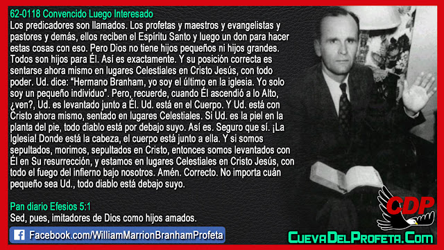 Todo diablo está debajo suyo - William Branham en Español