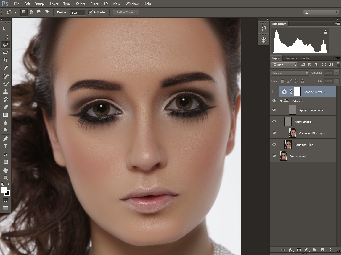 Tutorial Simple High And Beauty Retouching
