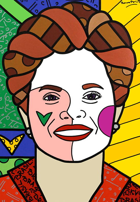 Romero Britto celebra vitória de Dilma com anúncio no ‘NYT’  Romero Britto