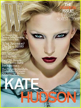 W Magazine Sep Issue Cover Girl: Kate Hudson