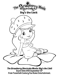Strawberry Shortcake Coloring Pages on The Strawberry Shortcake Movie  Sky S The Limit Dvd Review    Giveaway
