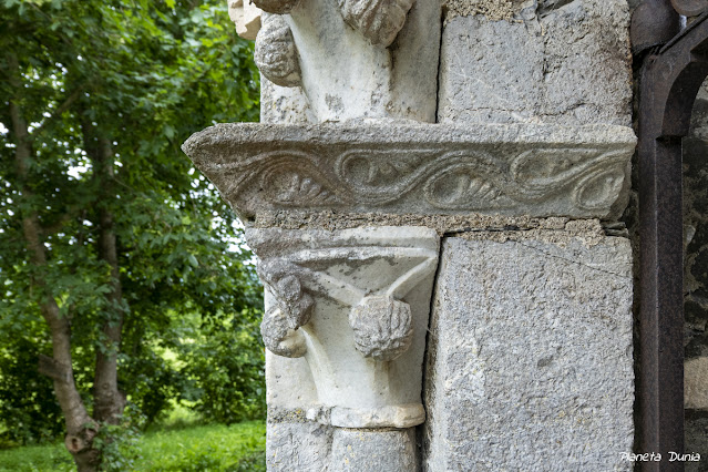 Capiteles romanos Basílica de Saint-Just de Valcabrère