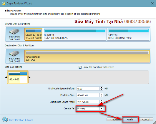 Copy hệ điều hành Windows từ HDD sang SSD