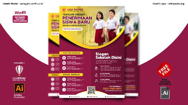 Free Brosur Sekolah : Download Kumpulan Brosur Sekolah PAUD, TK, SD, SMP Dan SMK