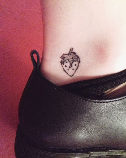 50 Ideias Incríveis de Tatuagens de Morango