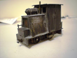 Cardboard loco in 7mm scale