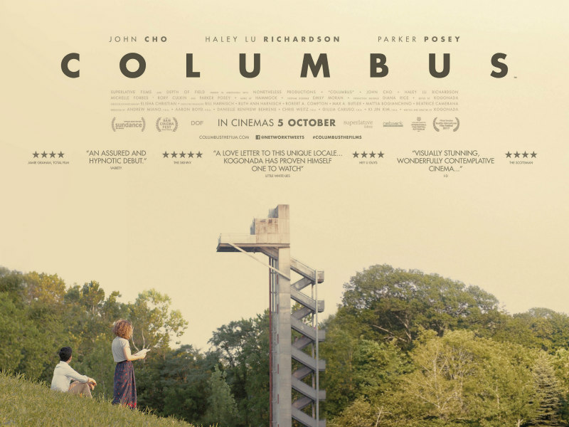 columbus movie uk poster