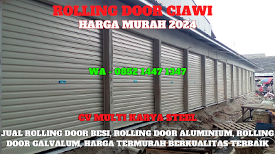 GAMBAR, ROLLING DOOR, CIAWI, HARGA ROLLING DOOR PER METER TERBARU 2024