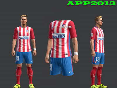 PES 2013 Atletico Madrid 2015-16 Kits by APP2013