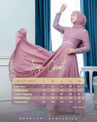 Busana Pesta Terbaru Sawsan by Boerhani