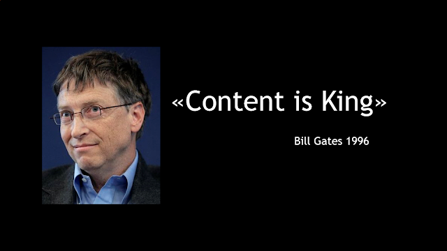 Content is King Quote by Bill Gates