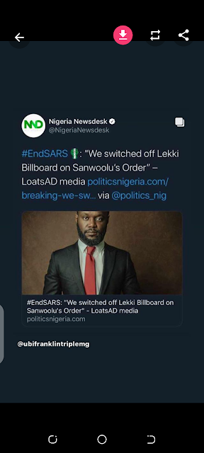 Seyi Tinubu Explains Why They Switched Off The Billboard, Says They Have Always Been In Support Of The EndSARS Movement