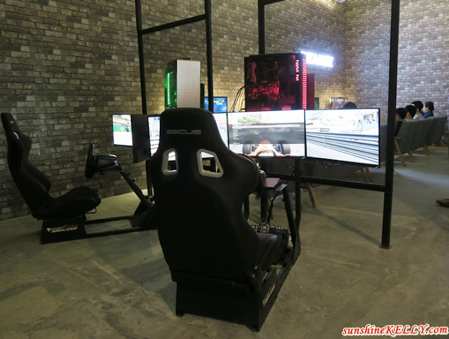 Racing Simulator Zone, The PANTHEON Malaysia, first eSports Arena in Malaysia, Platinum NVIDIA GeForce GTX iCafe Certification