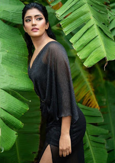 eesha rebba in sexy black dress latest photo-shoot