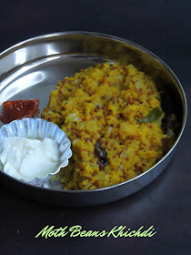 Matki Khichdi, Moth Beans Khichdi