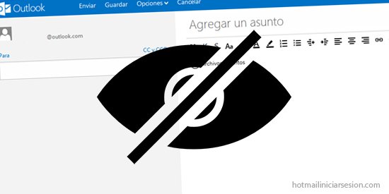 copia oculta en hotmail iniciar sesion