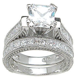 Modern Wedding Rings Princess of Jawelry