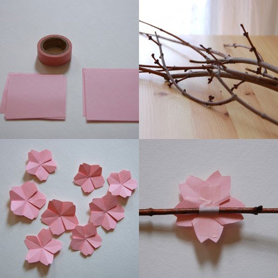Ateliê Mundo da Lua!: Flor de Cerejeira.