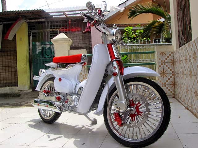 foto modifikasi honda c70