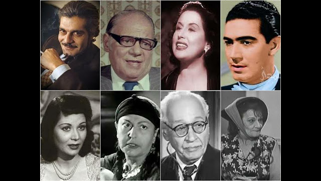 أشهر فنانين السينما المصرية