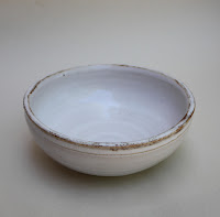 white, bowl, Amy Myers, rustic, collection, stoneware, clay, works, vessel, hand-thrown, glaze, ceramic, middle ages, medieval, quiet, worksofmyers, arte, art